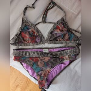 Prana Bikini (Size M) - Aleka bikini top (M) & Ramba full-coverage bottom (M)